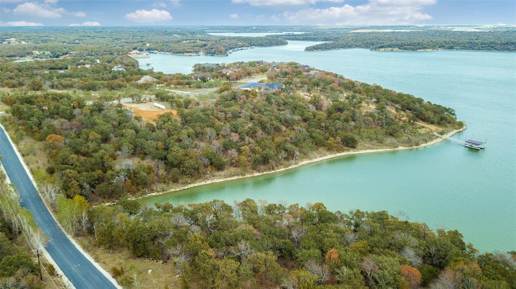 a view of a lake from a balcony