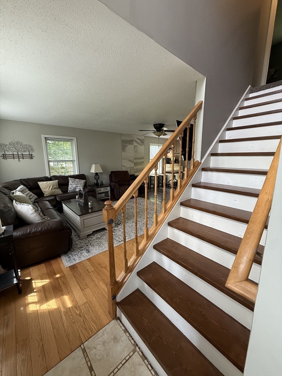 222 Bridge Street Warren, MA 01083 - Photo 14 of 40 a view of entryway and hall with wooden floor