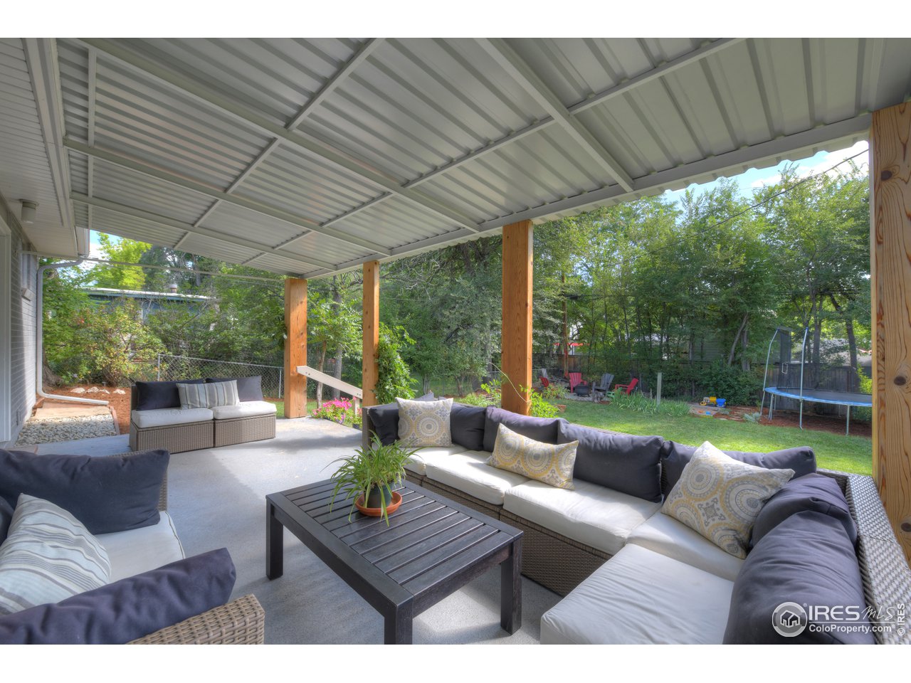 2860 19th Street Boulder, CO 80304 - Photo 21 of 30 Generous covered patio off the kitchen provides seamless indoor/ outdoor living and entertaining space