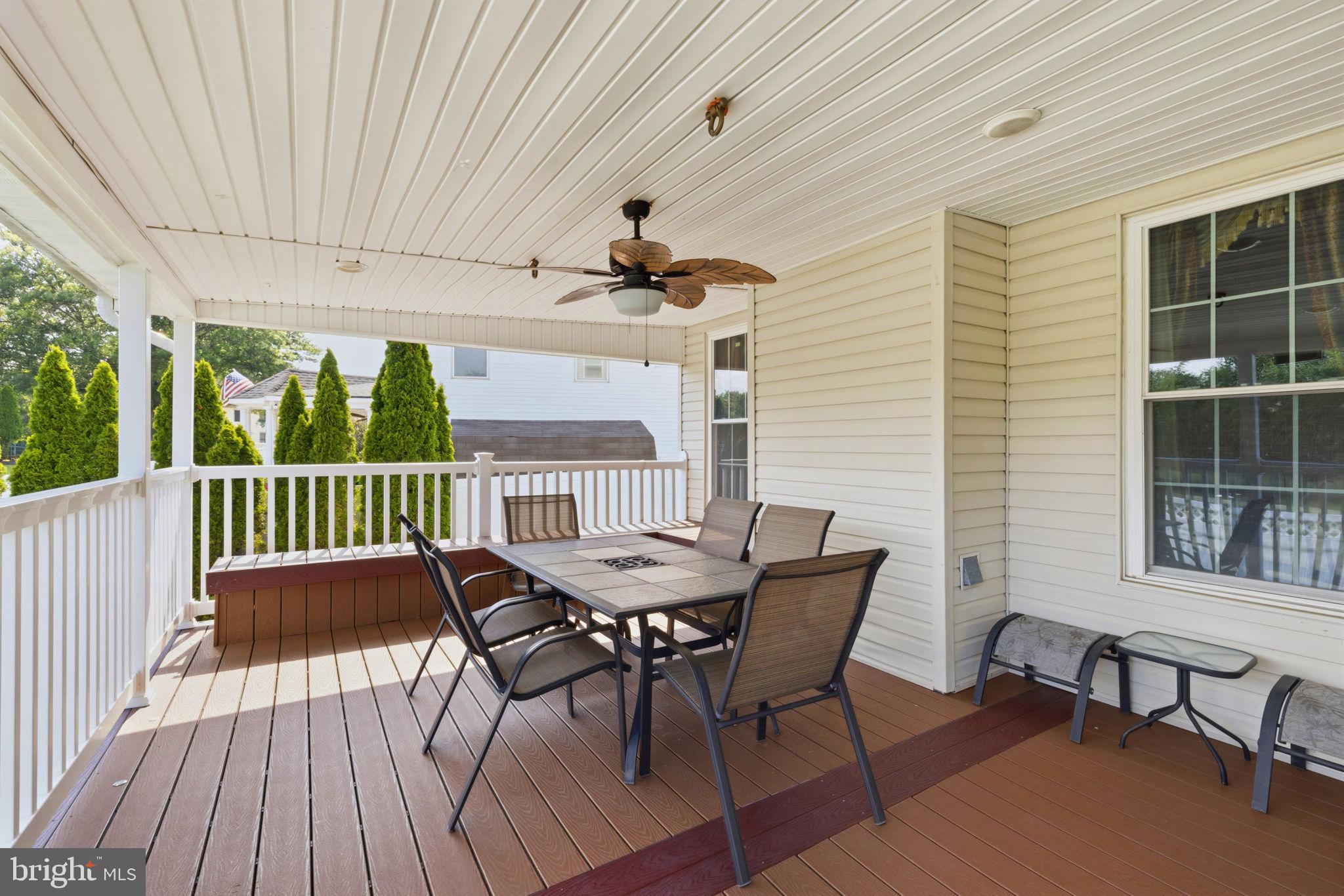 17 Paddock Road Marlton, NJ 08053 - Photo 21 of 54 Inviting outdoor retreat with ceiling fan.