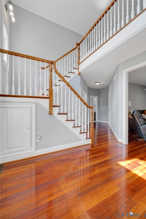 17170 Templeton Road Disputanta, VA 23842 - Photo 5 of 27 a view of entryway and hall with wooden floor