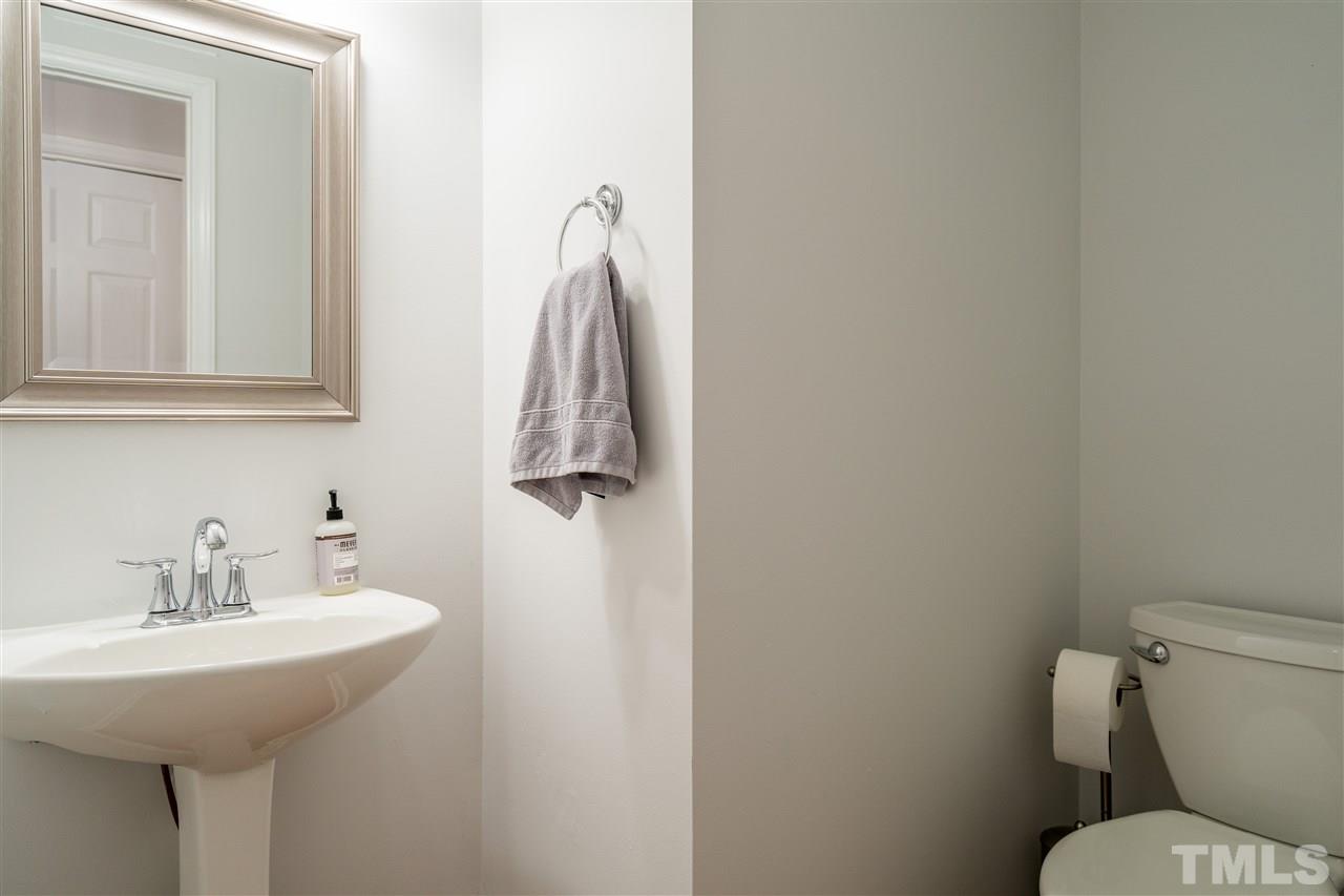 5221 Denmead Way Raleigh, NC 27613 - Photo 17 of 28 Downstairs powder room great for first floor ease!
