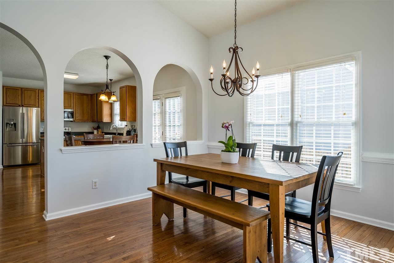 5221 Denmead Way Raleigh, NC 27613 - Photo 10 of 28 Open dining room, easy for entertaining!