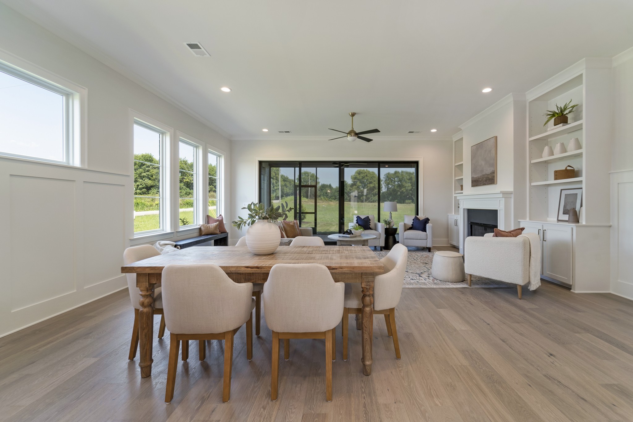 2000 Landry Place Franklin, TN 37064 - Photo 17 of 58 a view of a dining room with furniture window and wooden floor