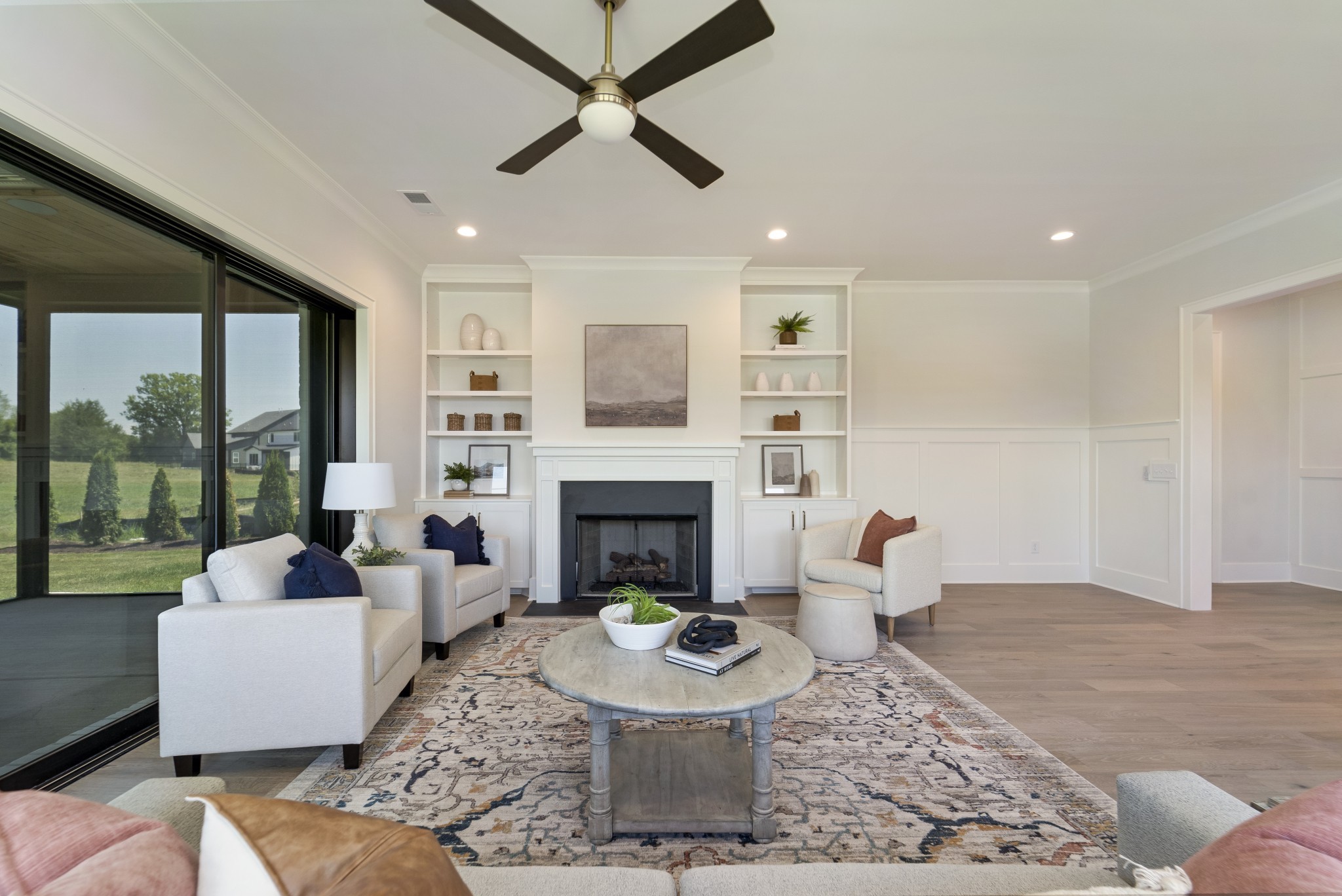 2000 Landry Place Franklin, TN 37064 - Photo 21 of 58 a living room with furniture and a fireplace