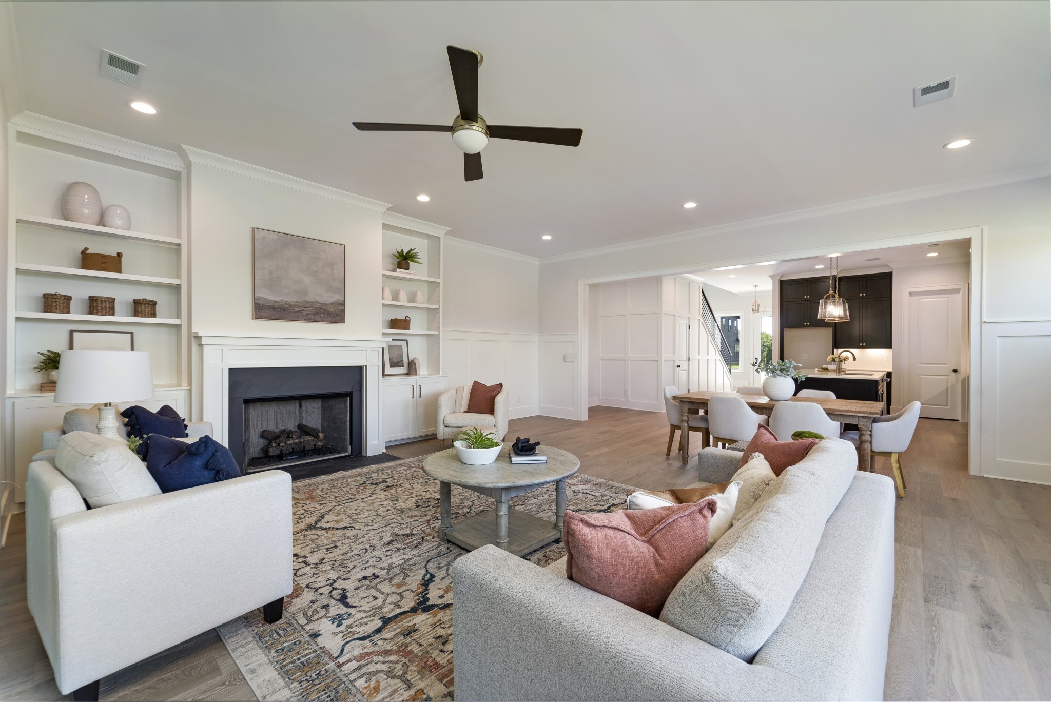 2000 Landry Place Franklin, TN 37064 - Photo 23 of 58 a living room with furniture fireplace and a flat screen tv