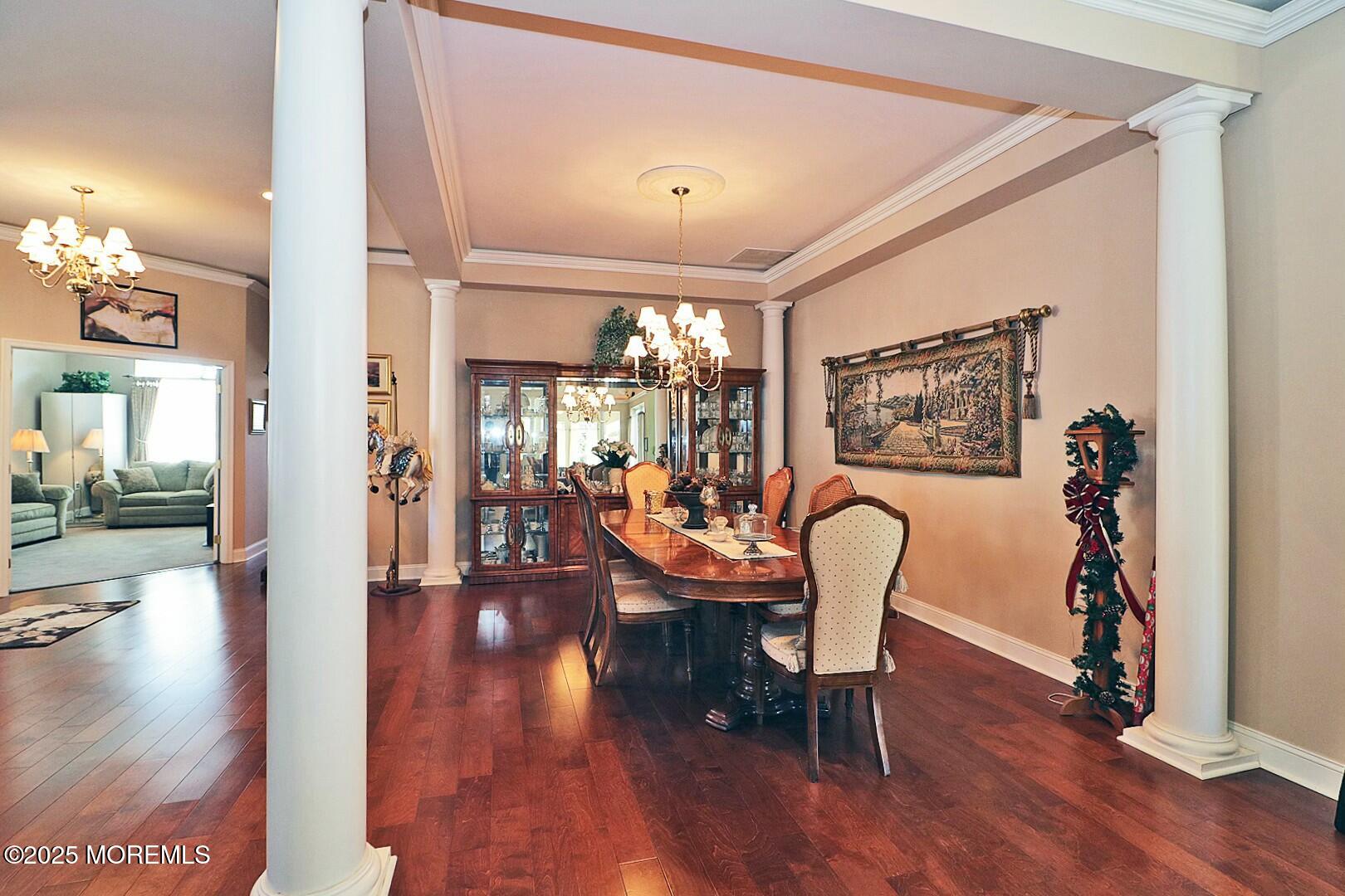 2 Manasquan Road Waretown, NJ 08758 - Photo 17 of 91 a dining room with furniture and wooden floor