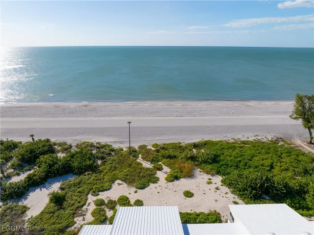 a view of a yard with an outdoor space