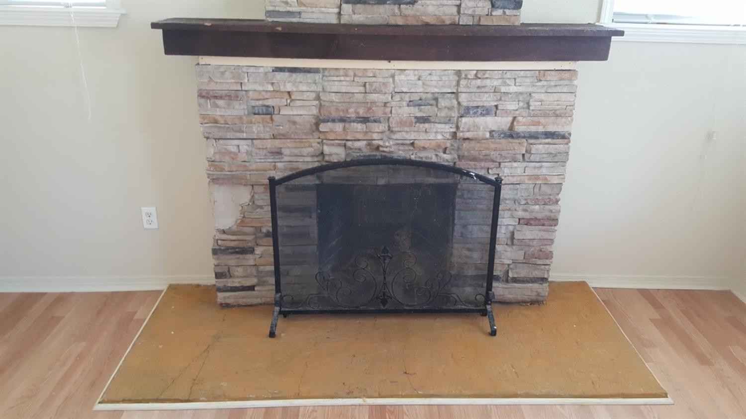 1807 18th Street Lubbock, TX 79401 - Photo 9 of 27 a stone fireplace