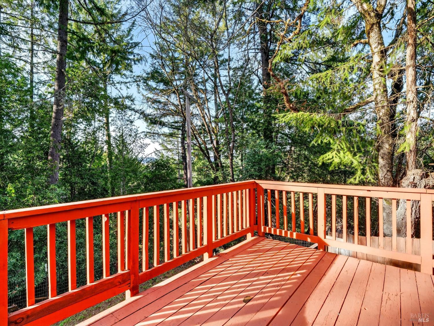 10701 Orr Springs Road Ukiah, CA 95482 - Photo 28 of 52 a view of wooden deck