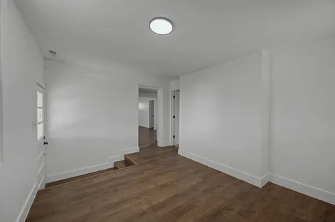 wooden floor in an empty room