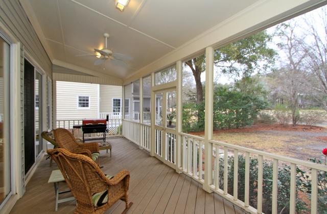 3072 Linksland Road Mount Pleasant, SC 29466 - Photo 28 of 31 Large Screened In Back Porch