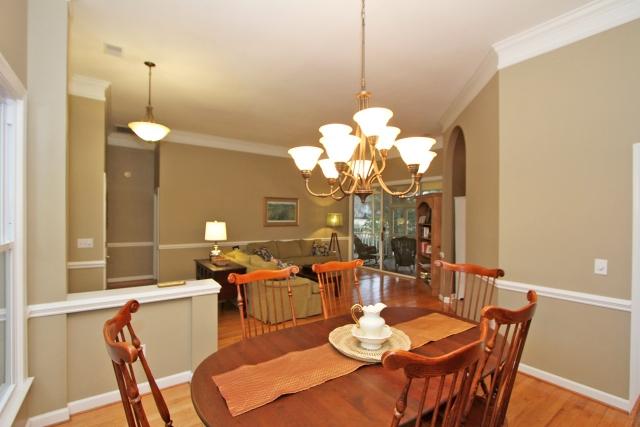 3072 Linksland Road Mount Pleasant, SC 29466 - Photo 5 of 31 Dining Room Open to Living Room