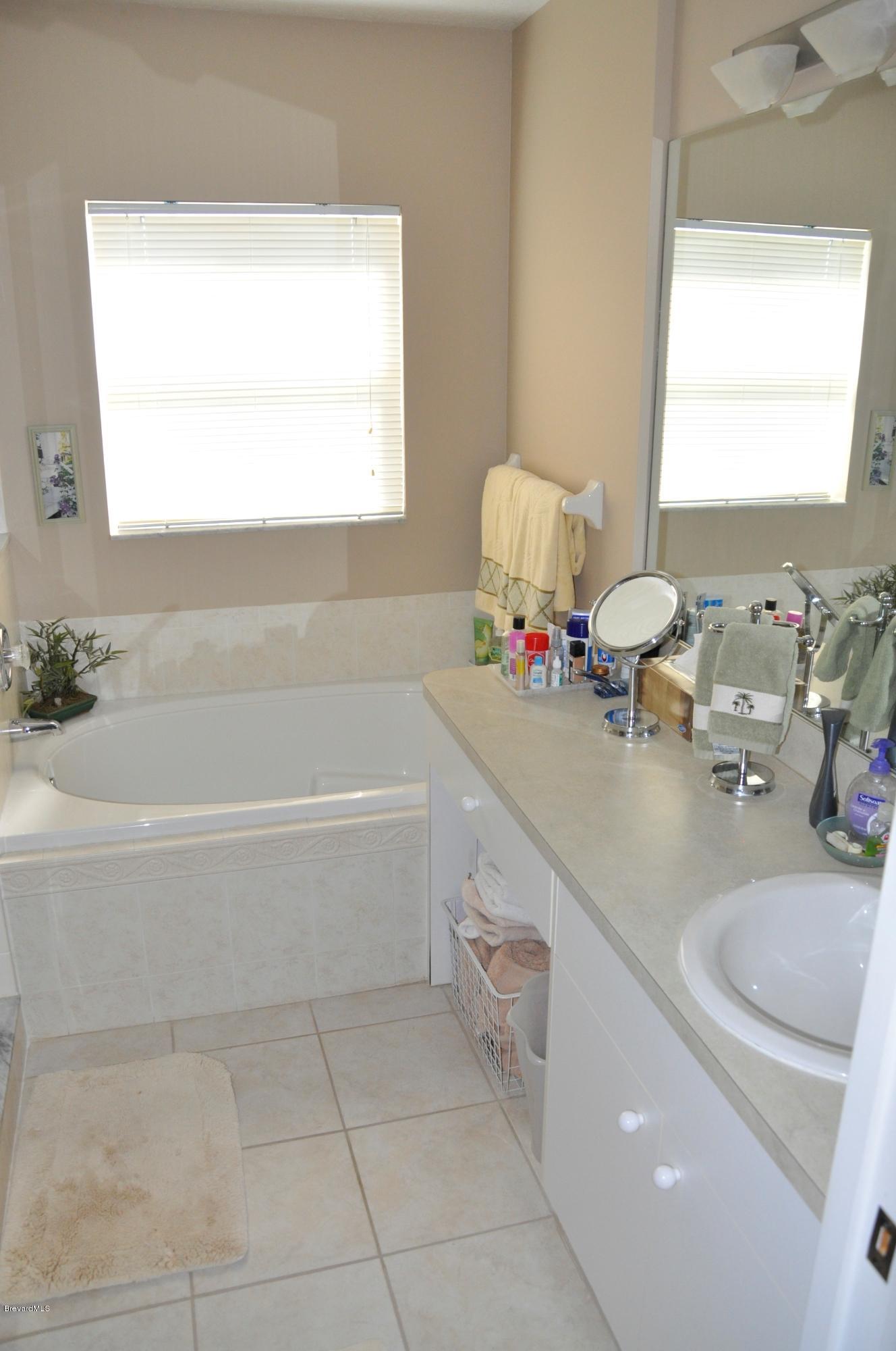 2135 Spring Creek Circle Palm Bay, FL 32905 - Photo 7 of 15 Master Bath view 1