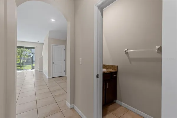 a view of a walk in closet