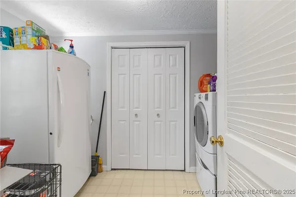 a room with storage and utility