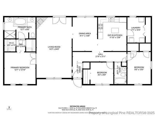 a picture of a floor plan