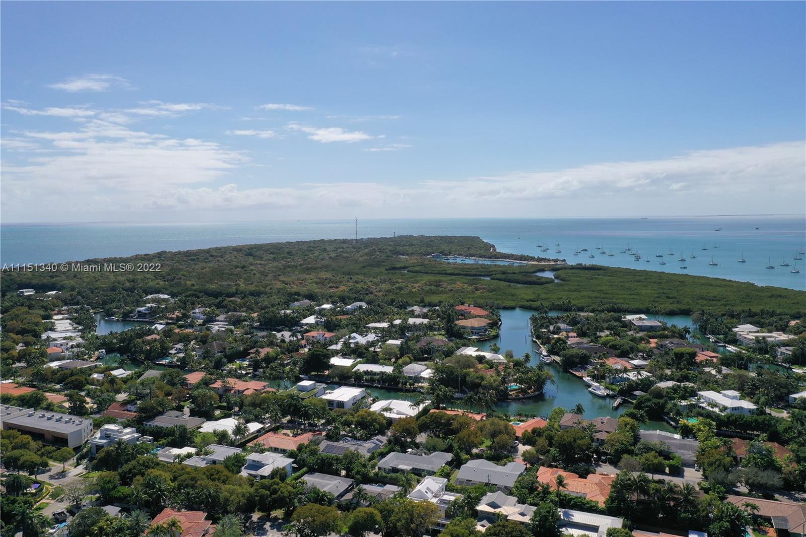 710 Woodcrest Road Key Biscayne, FL 33149 - Photo 34 of 34 an aerial view of multiple house