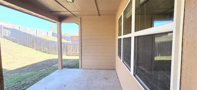 a balcony view with ocean view