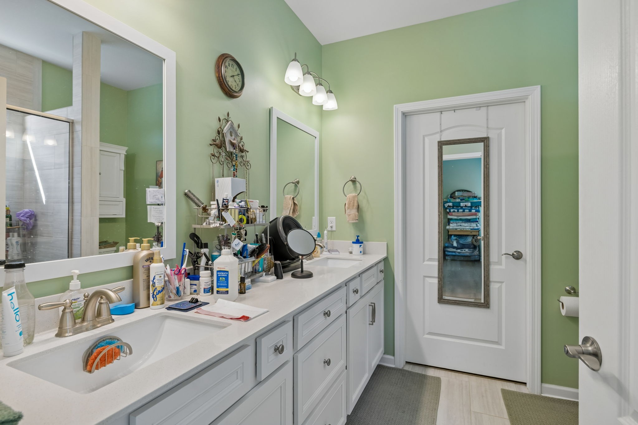 1600 Grainger Springs Spring Hill, TN 37174 - Photo 18 of 26 a bathroom with a sink and a mirror