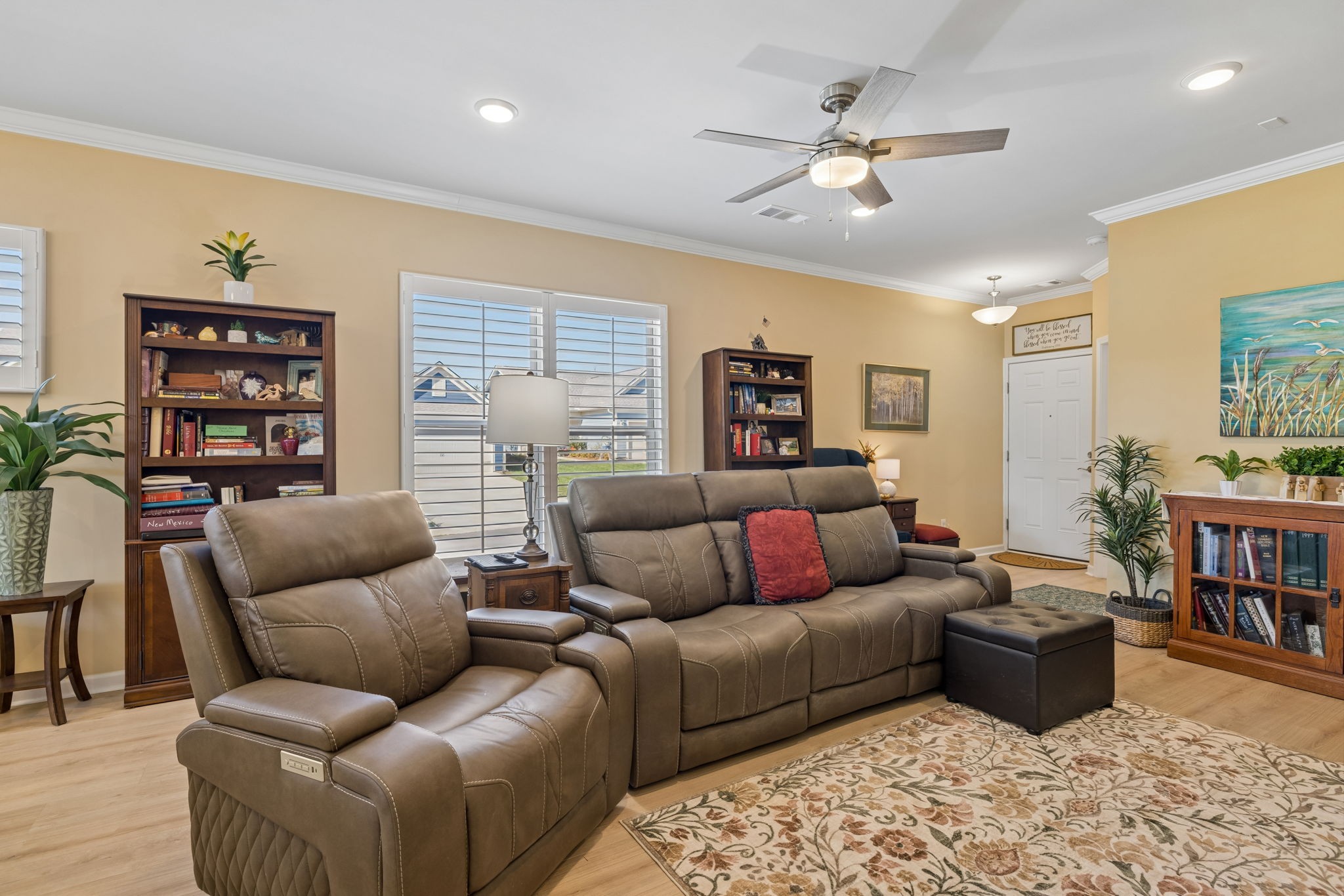 1600 Grainger Springs Spring Hill, TN 37174 - Photo 8 of 26 a living room with furniture and a wooden floor
