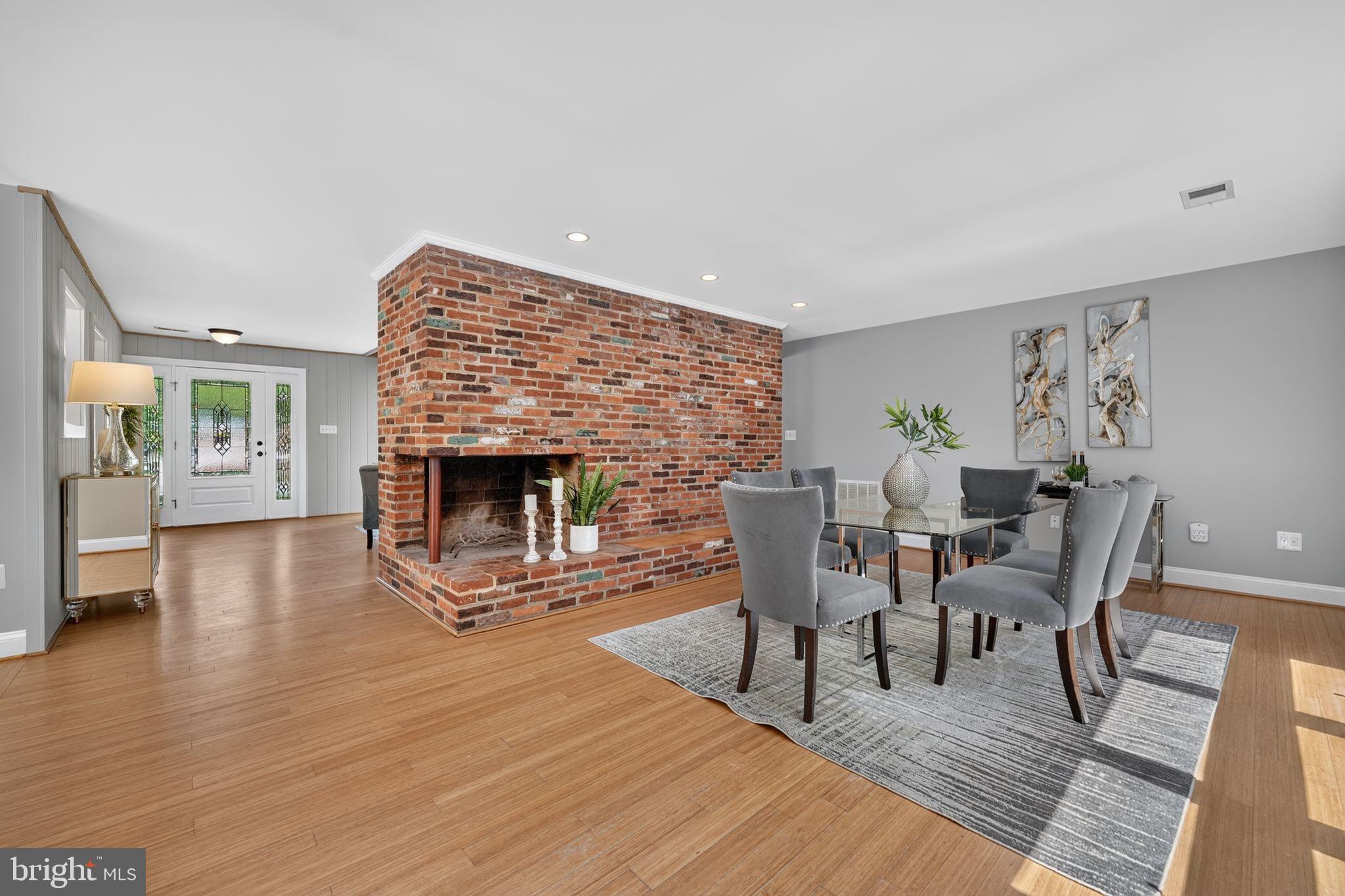 10800 Park Road Lorton, VA 22079 - Photo 14 of 49 Family Room/Extended Formal Dining Room
