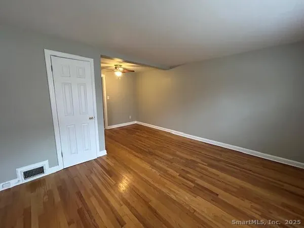 wooden floor in an empty room