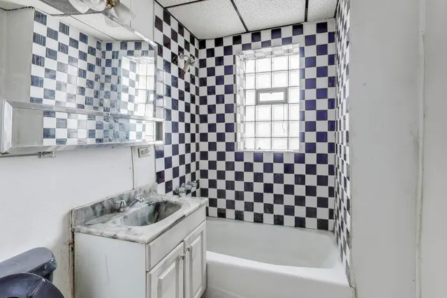 a view of a room with window