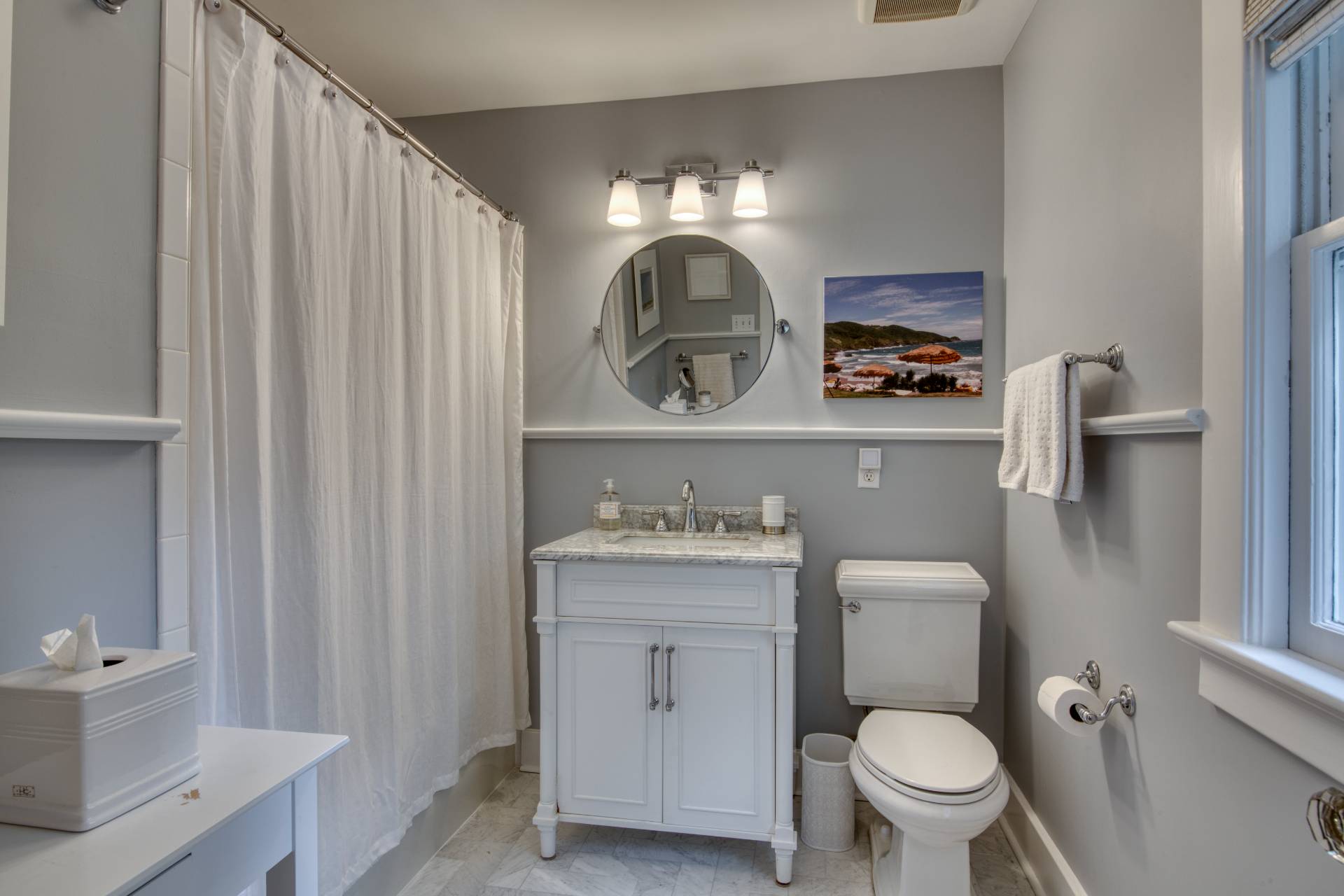 151 Church Lane Bridgehampton, NY 11932 - Photo 11 of 21 a view of bathroom with a toilet sink and mirror