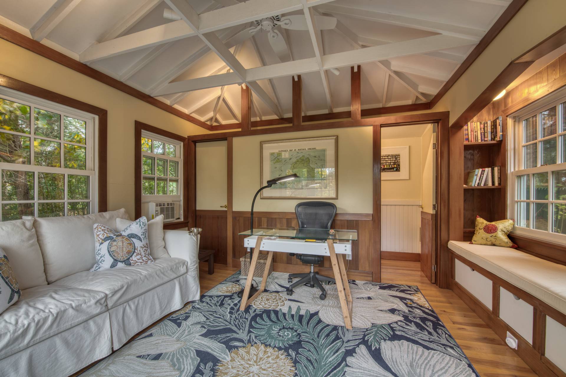 151 Church Lane Bridgehampton, NY 11932 - Photo 19 of 21 a living room with furniture and a window