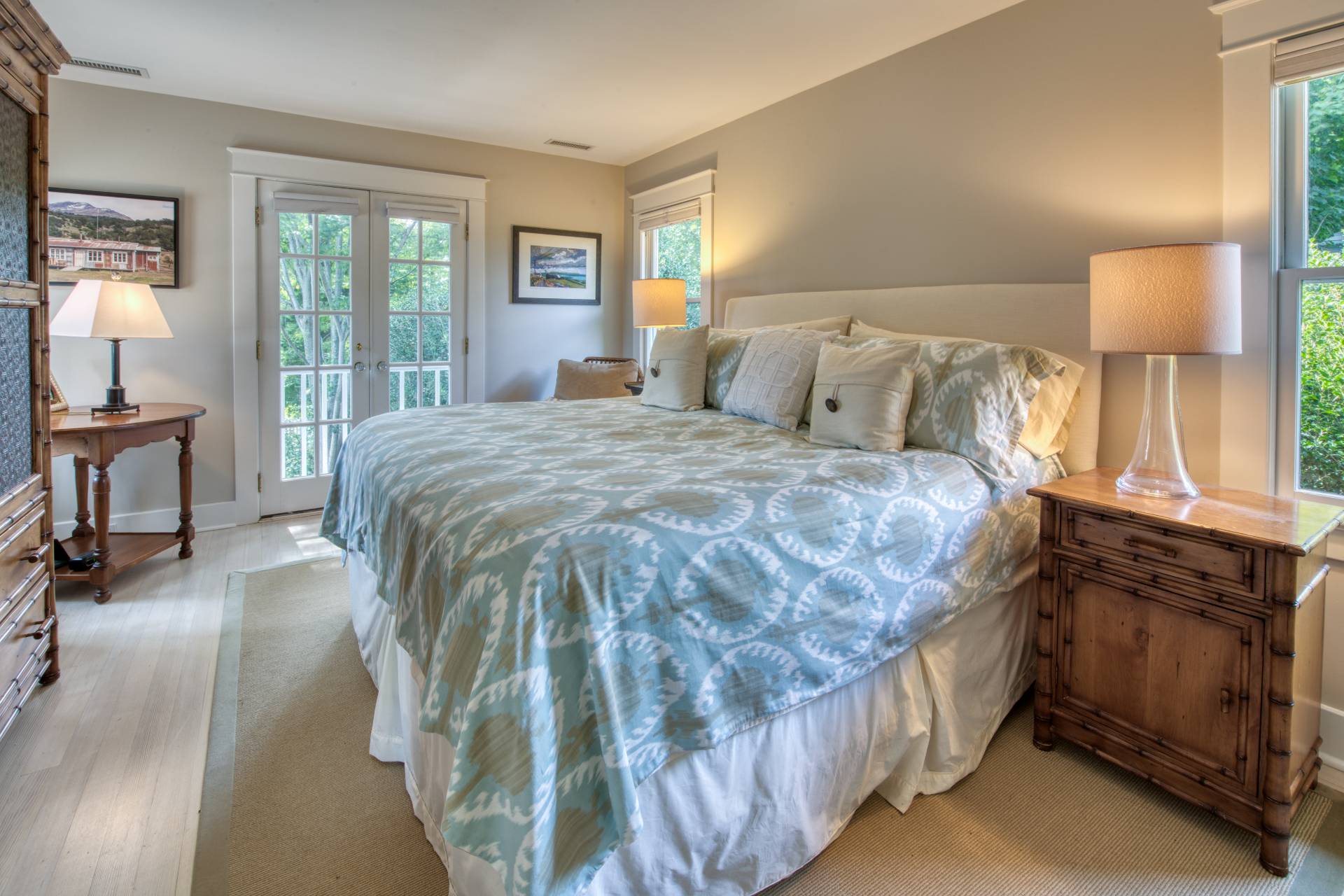 151 Church Lane Bridgehampton, NY 11932 - Photo 8 of 21 a bed sitting in a bedroom next to a window