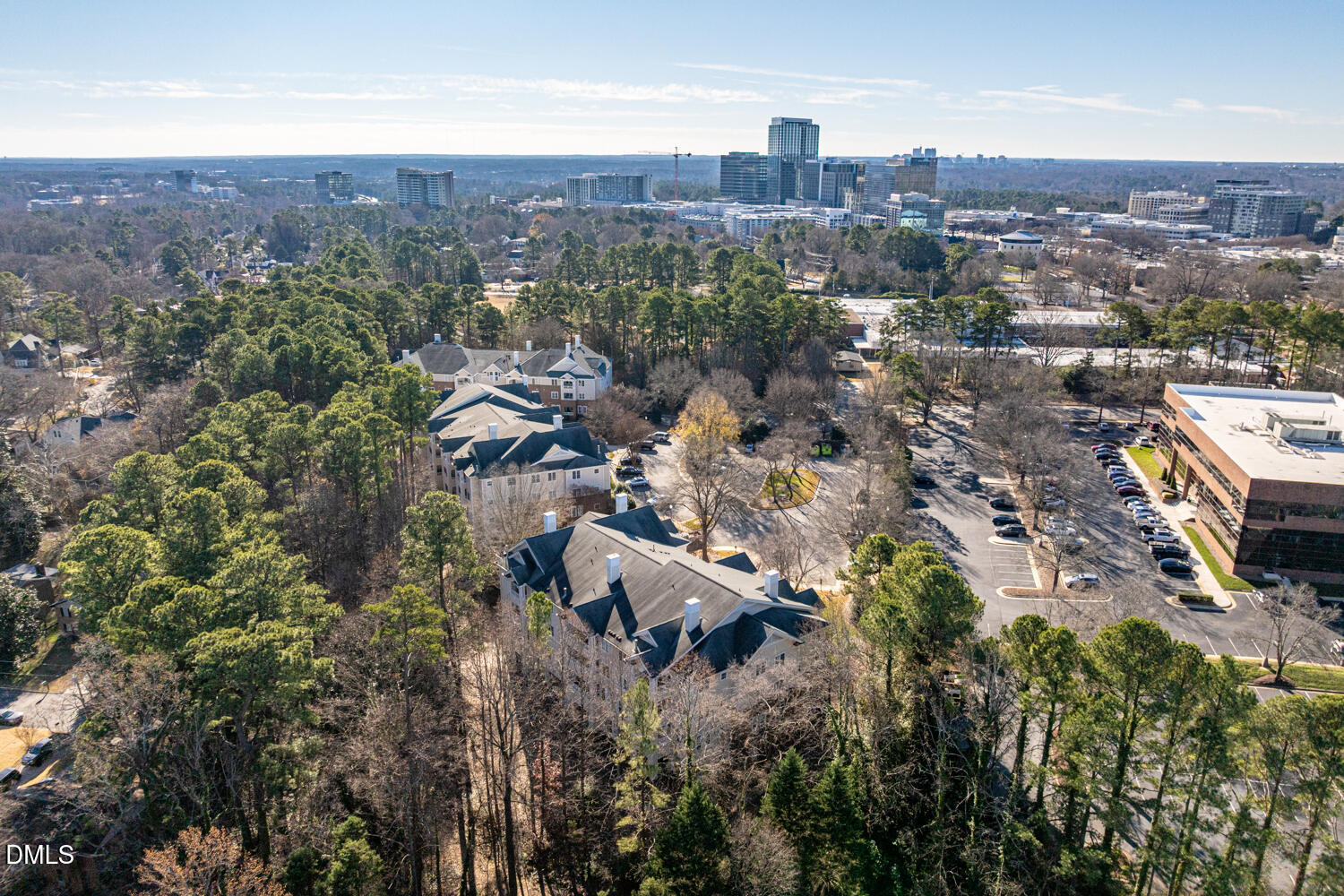116 Northbrook Drive, Unit 204 Raleigh, NC 27609 - Photo 75 of 94 an aerial view of multiple house