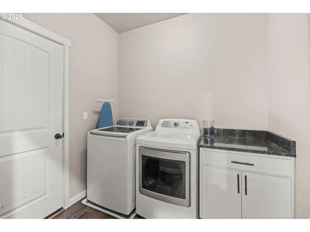 a view of a chair and table in the roof
