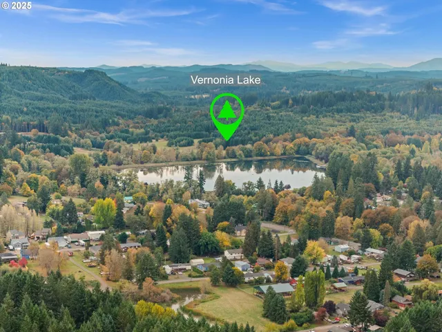 a view of a lake with a mountain in the background