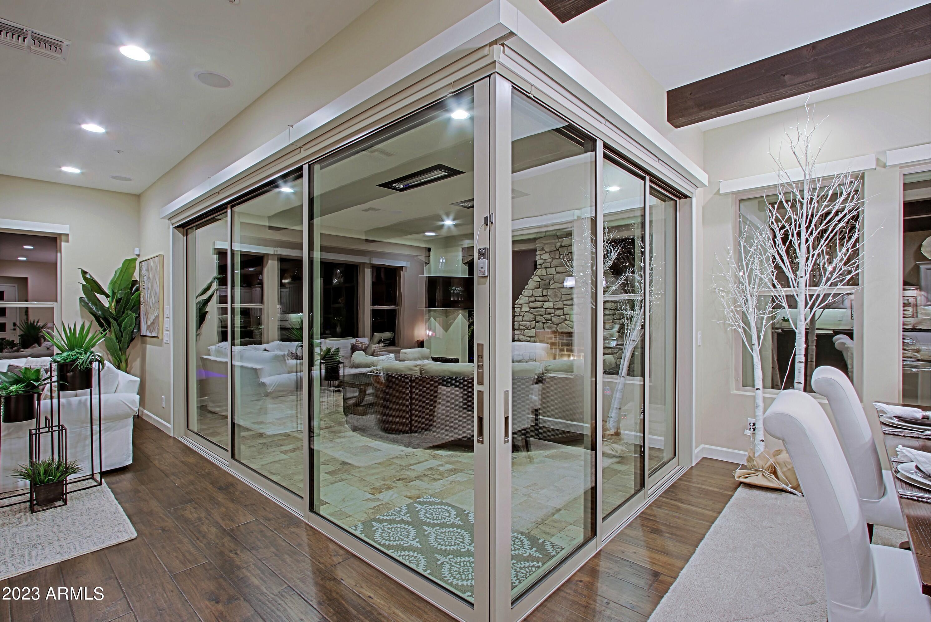 Patio Doors Closed