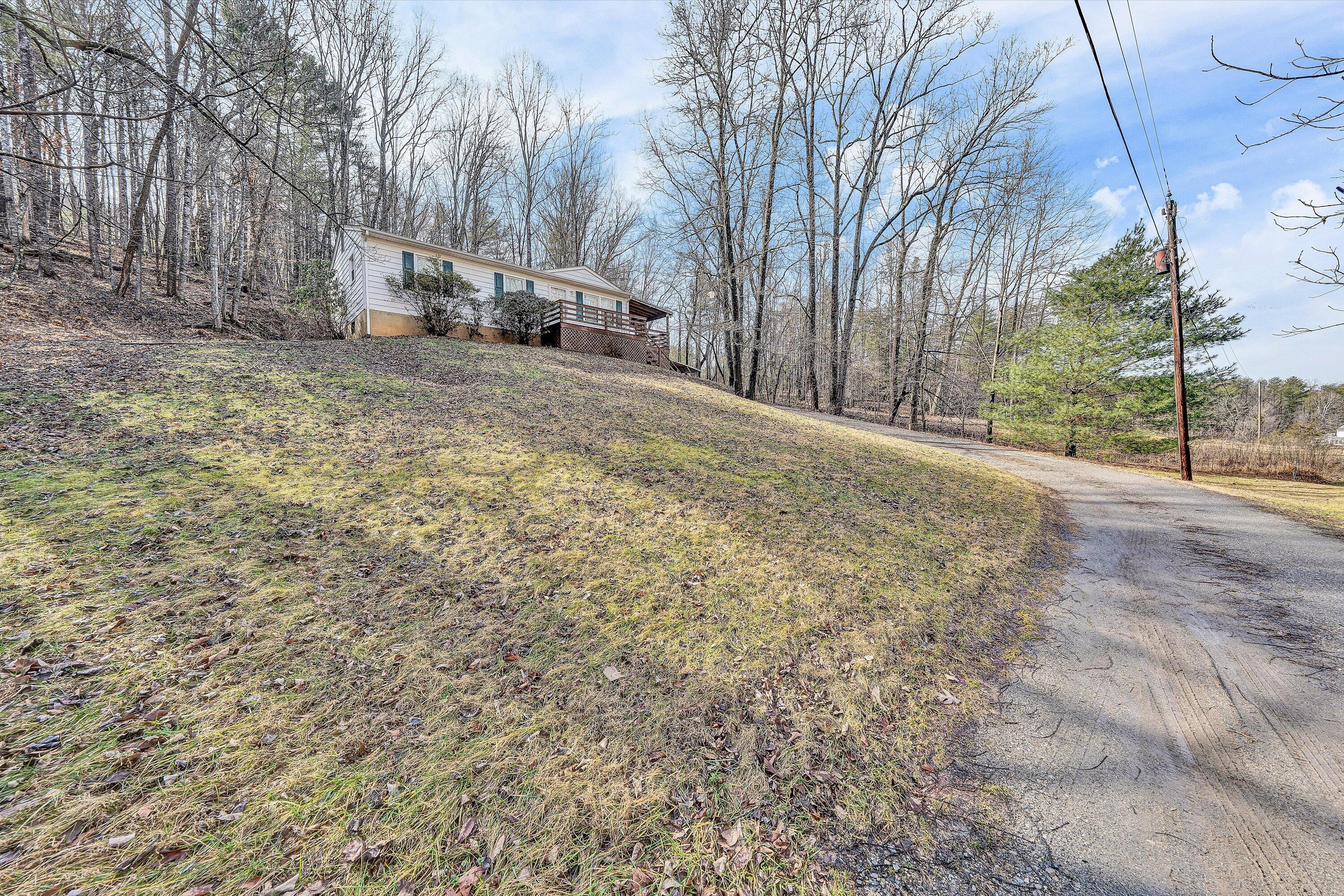 4312 Harborwood Road Salem, VA 24153 - Photo 3 of 32 a view of backyard with large trees