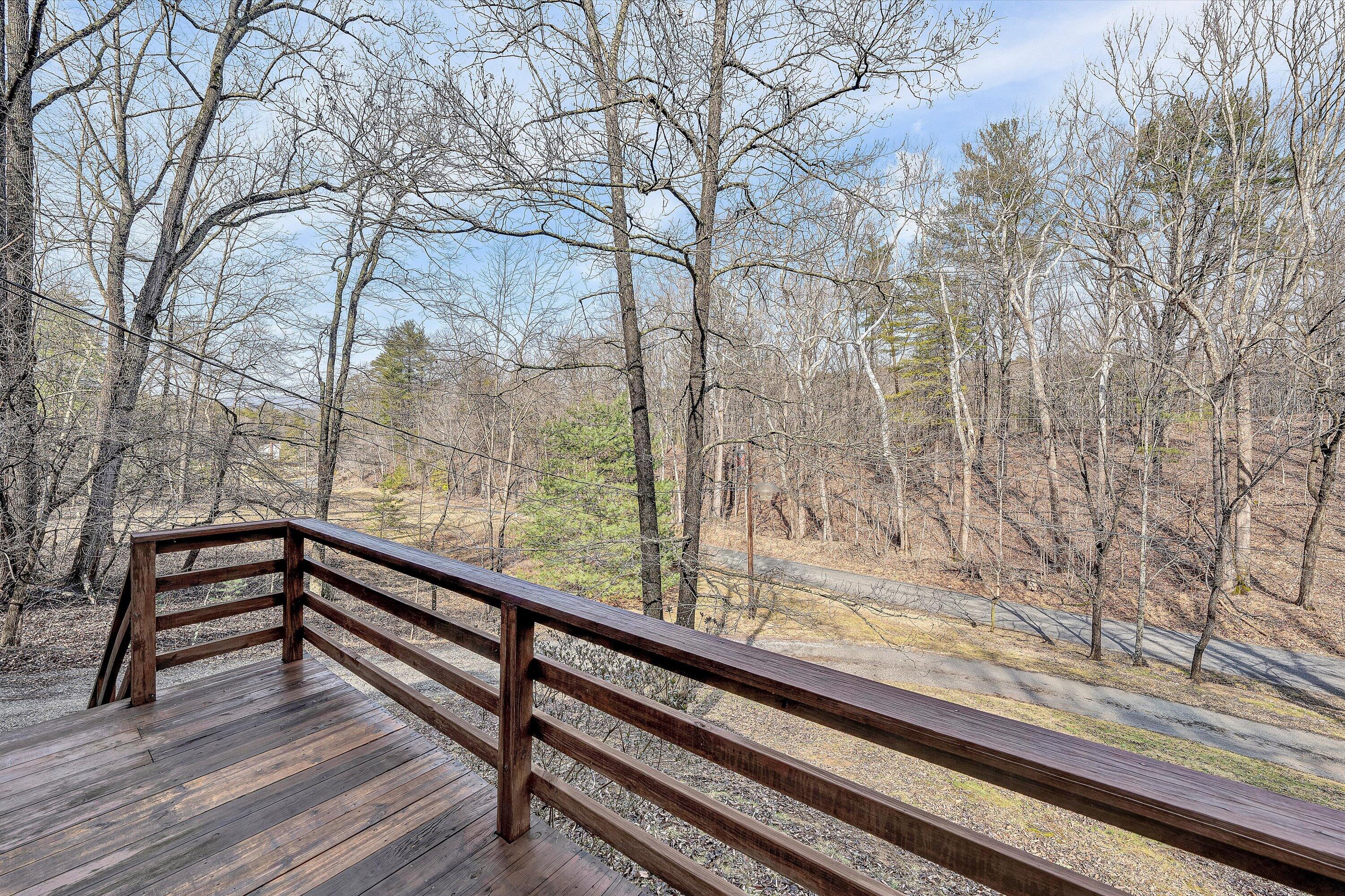 4312 Harborwood Road Salem, VA 24153 - Photo 7 of 32 a view of a wooden roof deck