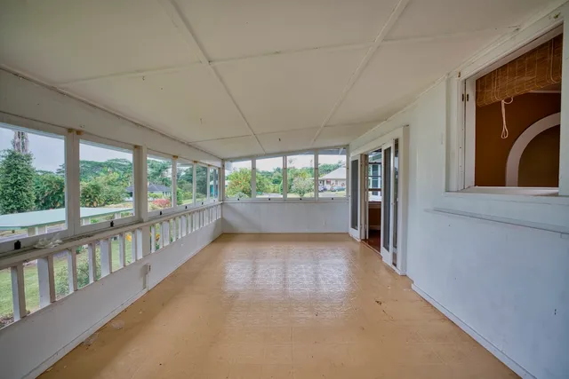 a view of a house with a porch