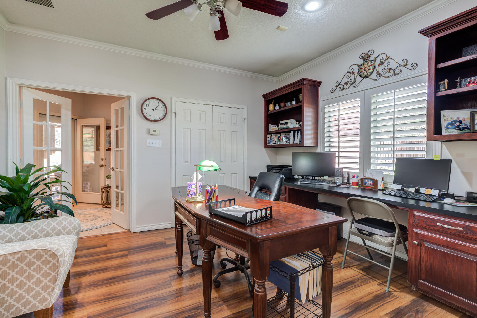 3522 156th Street Lubbock, TX 79423 - Photo 44 of 75 a workspace with furniture and window