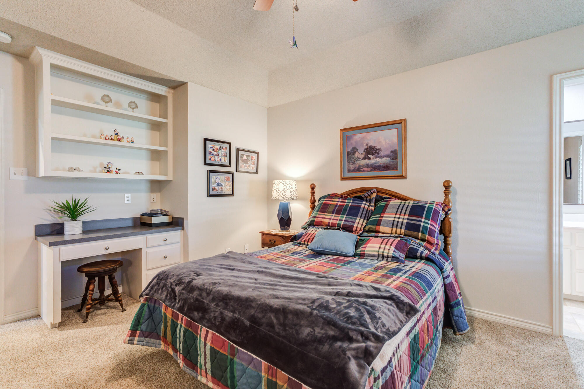 3522 156th Street Lubbock, TX 79423 - Photo 50 of 75 a bedroom with bed and a window