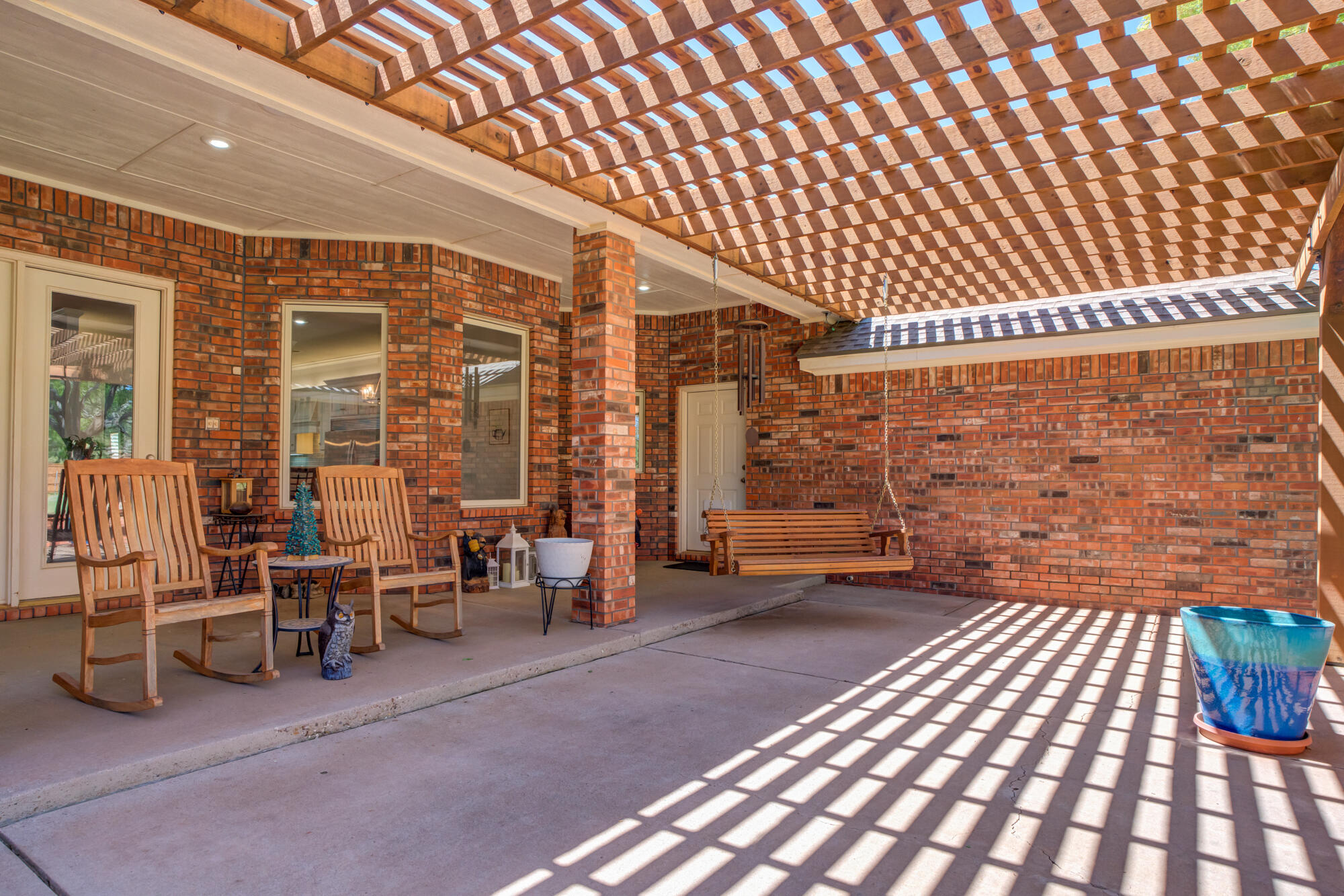 3522 156th Street Lubbock, TX 79423 - Photo 63 of 75 a view of outdoor space with seating area