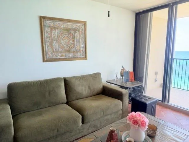 a view of living room with furniture