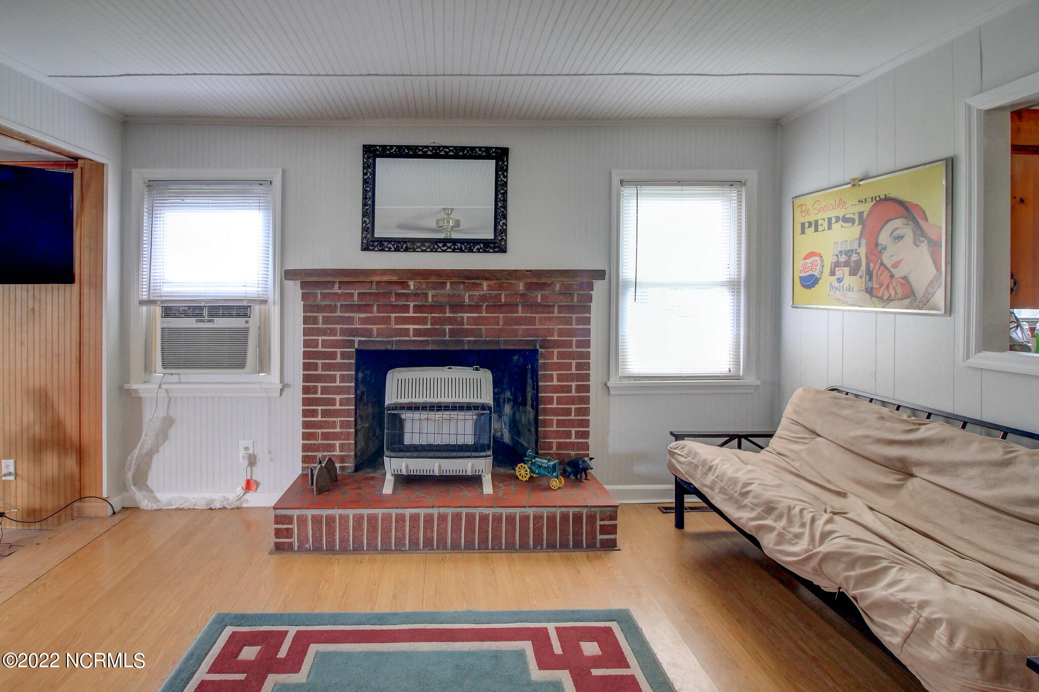 906 Nine Foot Road Newport, NC 28570 - Photo 4 of 27 Fireplace