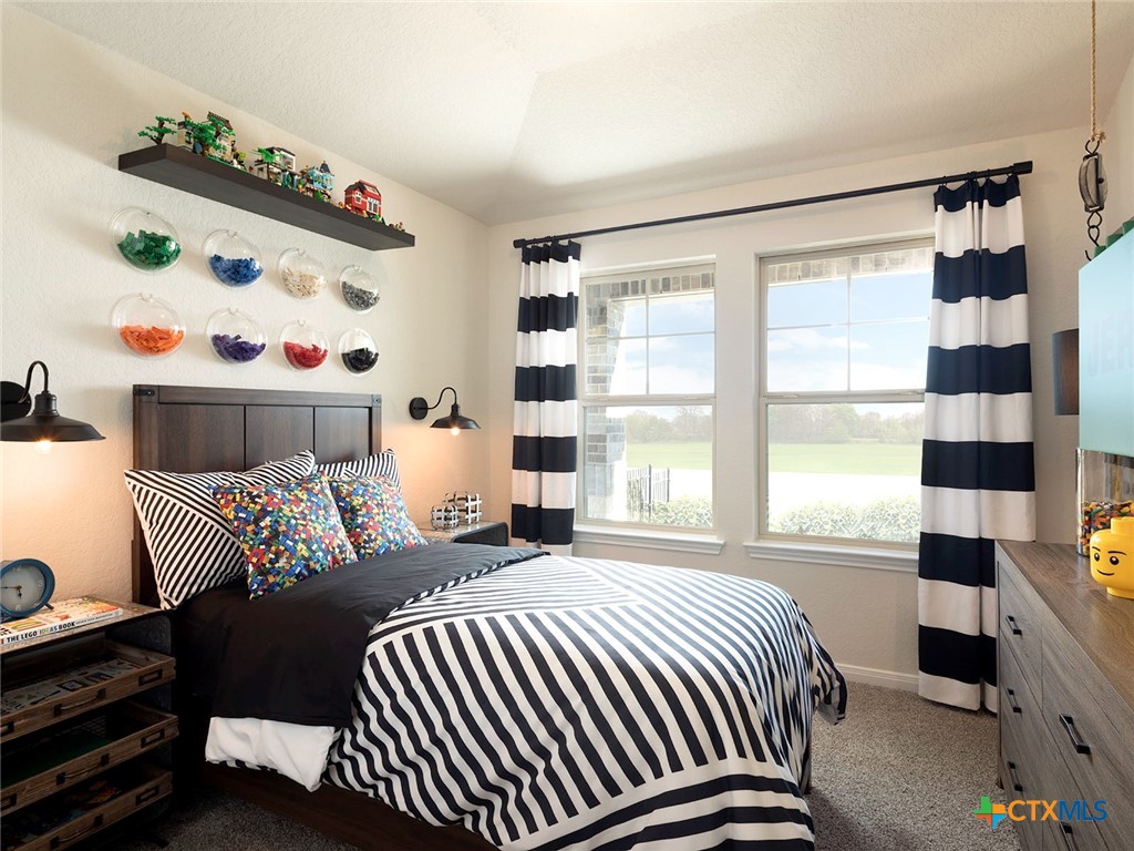 125 Dakota Ridge Cibolo, TX 78108 - Photo 11 of 13 a bedroom with a bed and a window