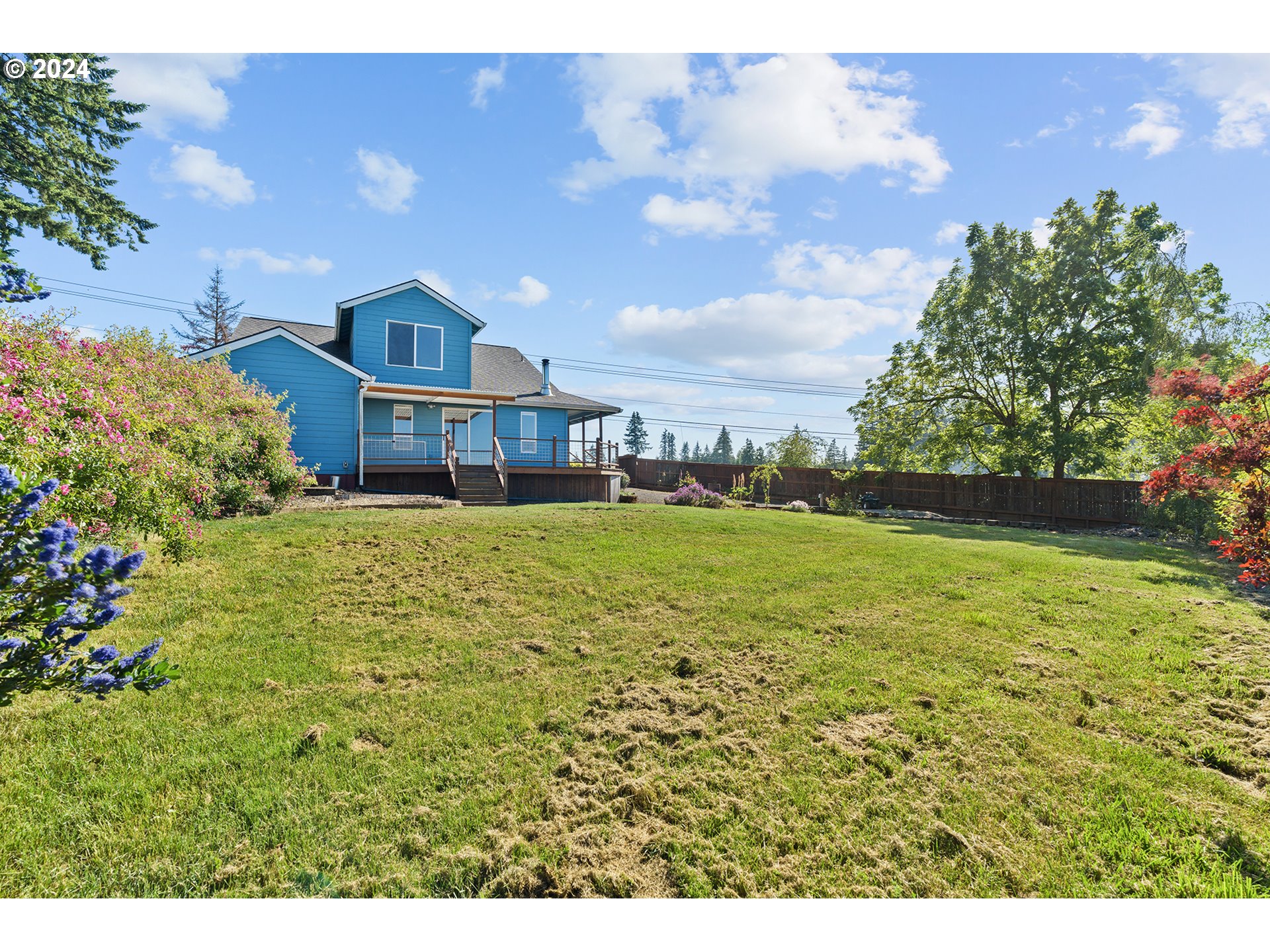 18505 South Redland Road Oregon City, OR 97045 - Photo 42 of 48 a view of a house with a yard