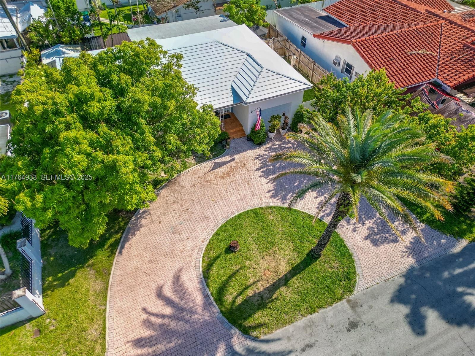 5810 Southwest 22nd Street Miami, FL 33155 - Photo 54 of 54 an aerial view of a house