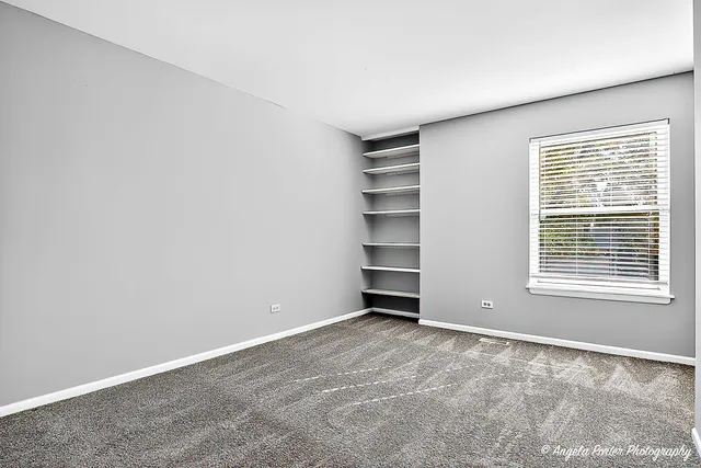 workspace with wooden floor