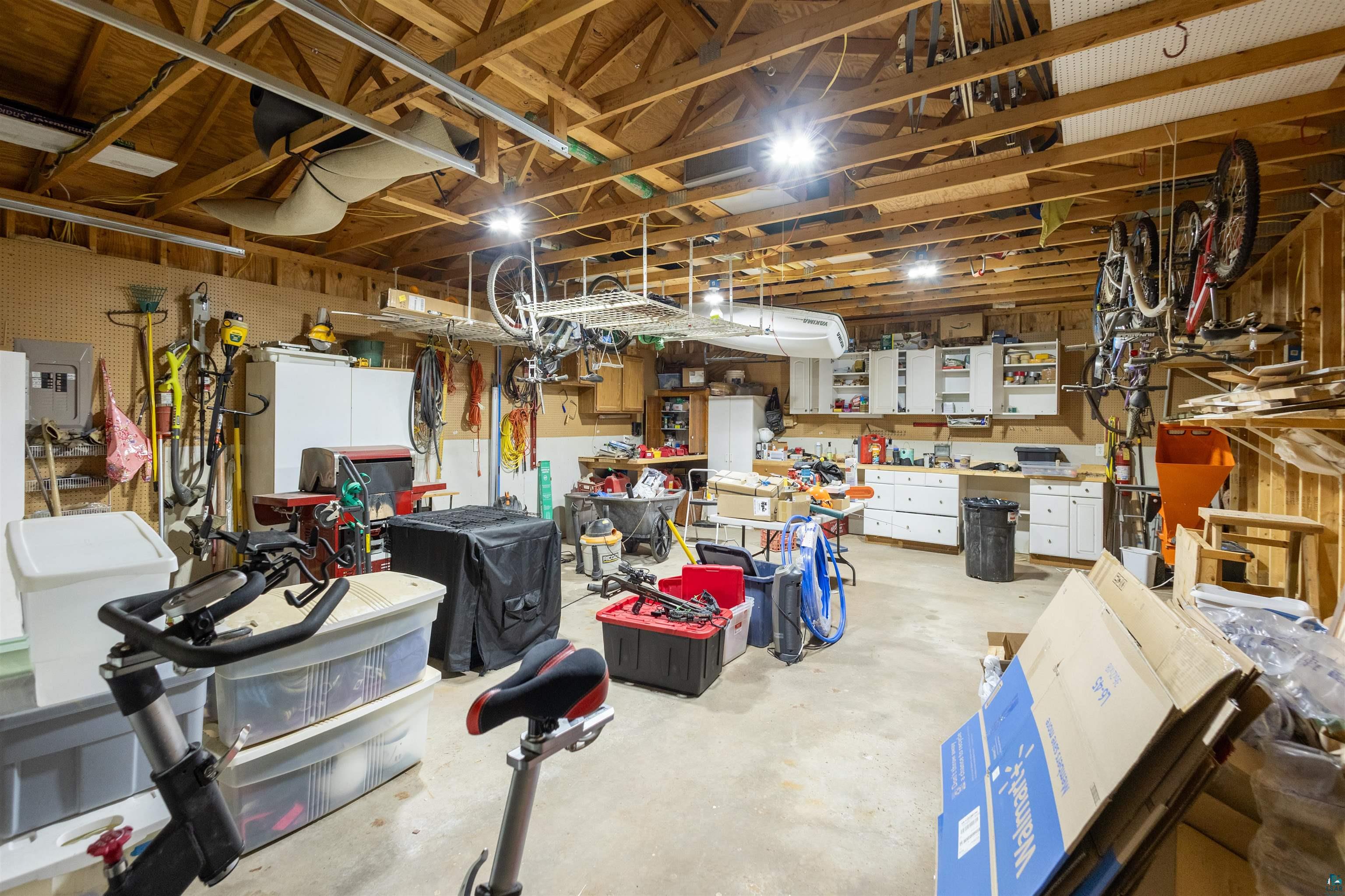 20210 Siskiwit Lake Road Cornucopia, WI 54827 - Photo 33 of 40 Garage interior