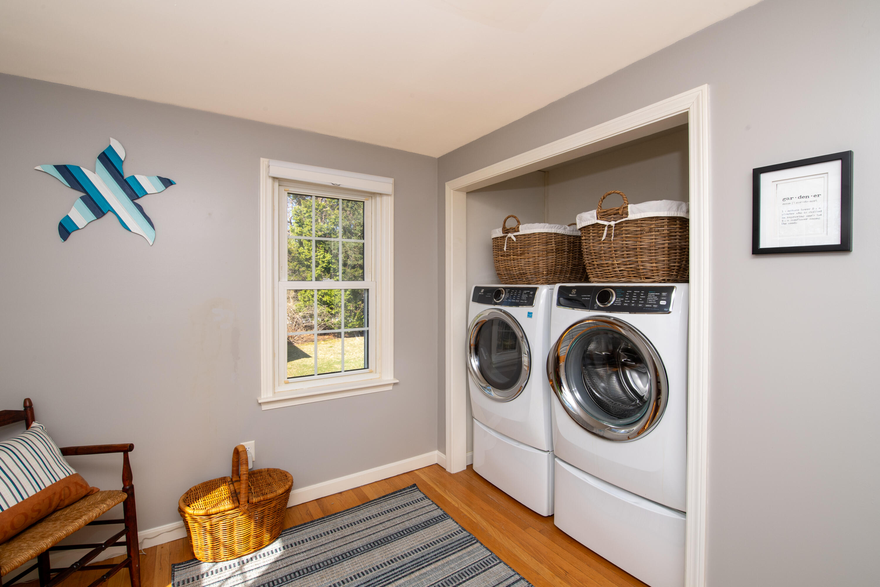 89 Trout Brook Road Cotuit, MA 02635 - Photo 27 of 67 a utility room with dryer and washer
