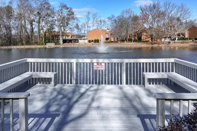 a view of an outdoor space and tennis court